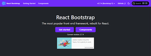 React Bootstrap