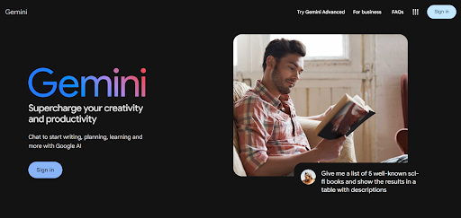 Use Gemini for creating engaging content